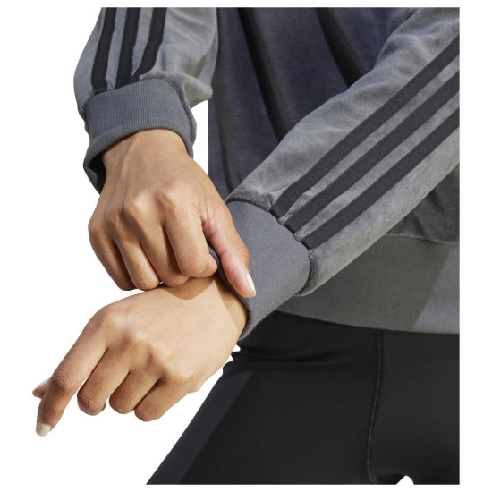 Adidas Γυναικείο φούτερ Cut Line Hoodie Velour